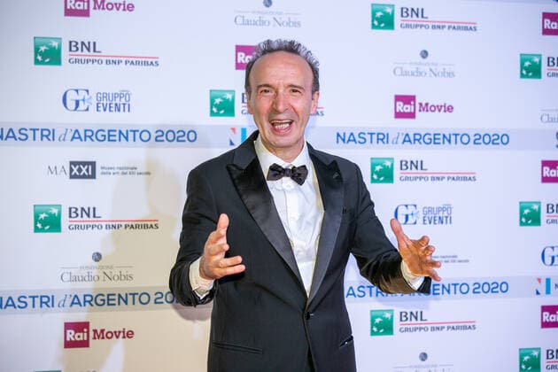 July 6, 2020, Rome, Italy: ROBERTO BENIGNI during arrivals at the Nastri D Argento 2020 at the Maxxi Museum. Rome italy - ZUMAc245 20200706_zip_c245_089 Copyright: xLuciaxCasonex