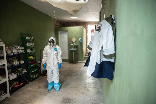 July 9, 2020, Xico, Veracruz, Mo xico: A group of ex-military personnel and paramedics from the Xico community in the Gulf of Mexico have created a group of volunteers who carry out health work against COVID-19. His tasks include the transfer of patients infected with COVID-19, as well as cures, sanitation and hospitalization of the sick. The Xico community is located in the rural area of Ã¢â‚¬¹Ã¢â‚¬¹the state of Veracruz and does not have a nearby hospital where they can attend to the sick, so this group of volunteers fights on the front line against the deadly disease. They survive on donations from the population. Xico MÃ xico - ZUMAqp1_ 20200709_zip_qp1_023 Copyright: xHectorxAdolfoxQuintanarxPerezx