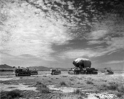...... Today (16 July) marks the chilling anniversary of the detonation of the first ever nuclear bomb. Now, I am become Death, the destroyer of worlds. J. Robert Oppenheimer, speaking at the detonation of his invention, the first atomic bomb. On 16 July 1945, the ?Trinity? nuclear test plunged humanity into the so-called Atomic Age. The first-ever nuclear bomb was detonated in New Mexico, at the Alamogordo Test Range. Nicknamed the gadget, the plutonium-based implosion-type device yielded 19 kilotons, creating a crater over 300 metres wide. Three weeks after the test, on 6 and 9 August 1945, nuclear bombs one of them based on the Trinity design - were dropped on the Japane Copyright: xx 40719189 EDITORIAL USE ONLY. NOT FOR USE BY NEWSPAPERS BASED IN THE UK.