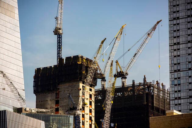 Hudson Yards development in New York Development in and around Hudson Yards in New York on Wednesday, July 22, 2020. (  RichardxB.xLevine