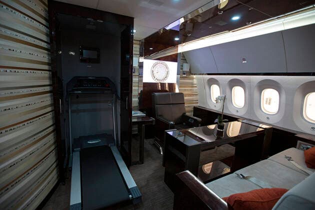 July 27, 2020, Ciudad De Mexico, Ciudad De Mexico, USA: A press tour of the former Mexican presidential plane Maria Morelos y Pavon, a Boing 787-8, took place following the daily morning press conference of Mexican President Andres Manuel Lopez Obrador at Benito Juarez International Airport in Mexico City, Monday, July 27, 2020. The president, who only flies commercial as one measure in his austerity government, has been trying to sell the plane since he took office. The plane was stored in Victorville California at a cost of about 4,000,00.00 dollars. ANTONIO NAVA PI Ciudad De Mexico USA - ZUMAp124 20200727_zaa_p124_014 Copyright: xAntonioxNavax