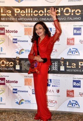 Photo IPP Gioia Botteghi Roma 28 07 2020 Tenth year of the award La film D oro, in the photo Maria Rosaria Omaggio Italy Photo Press World Copyright  0