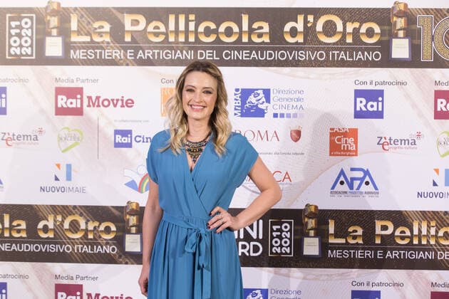 Italy: Photocall of La Pellicola d Oro 2020 Carolina Crescentini during the Photocall of the award ceremony of La Pellicola D Oro 2020 at the Casa del Cinema in Rome Roma RM Italy Copyright: MatteoxNardone
