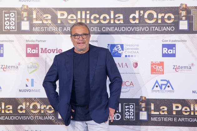 Italy: Photocall of La Pellicola d Oro 2020 Claudio Amendola during the Photocall of the award ceremony of La Pellicola D Oro 2020 at the Casa del Cinema in Rome Roma RM Italy Copyright: MatteoxNardone