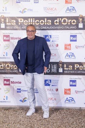 Italy: Photocall of La Pellicola d Oro 2020 Claudio Amendola during the Photocall of the award ceremony of La Pellicola D Oro 2020 at the Casa del Cinema in Rome Roma RM Italy Copyright: MatteoxNardone