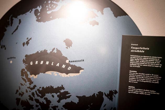 Udstillingen Eskimoer og Groenland paa Nationalmuseet i Koebenhavn, torsdag den 30. juli 2020. Nationalmuseet vil i naeste uge begynde arbejdet med at droppe ordet eskimo i sin arktiske udstilling Eskimoer og Groenland . Det skyldes , at ordet eskimo af mange opfattes nedsaettende.. , Copenhagen Denmark  Copyright: RitzauxScanpix MadsxClausxRasmussenx cop101 spdk20200730-121046-L