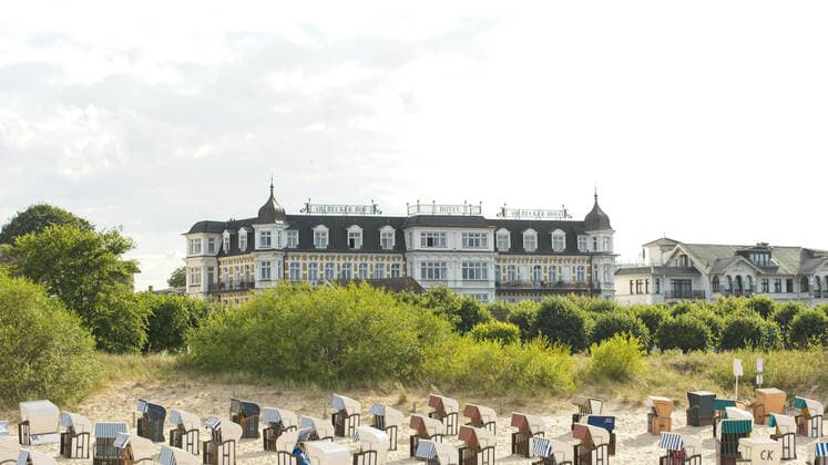 Ahlbeck GER, MV, Usedom, 29 07 20, View of the Hotel Ahlbeckerhof on the beach promenade, 29 07 2020, Copyright: xUwexKoch Eibner-Pressefotox EP_UKH