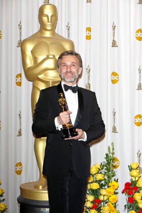 Christoph Waltz with the Oscar for Best Supporting Actor in Inglourious Basterds in the Press Room of the 2010 Oscars 82nd Annual Academy Awards at the Kodak Theatre Los Angeles, 07 03 2010 Foto:xD.xBedrosianx xFuturexImage