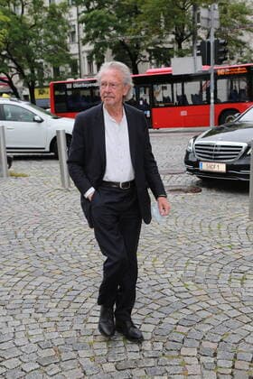 Award of the State Prize for European Literature Salzburg, Mozartheum, 03 08 2020 Peter HANDKE
