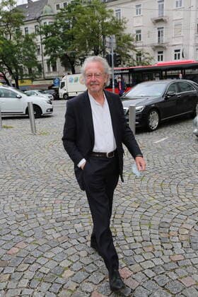 Award of the State Prize for European Literature Salzburg, Mozartheum, 03 08 2020 Peter HANDKE