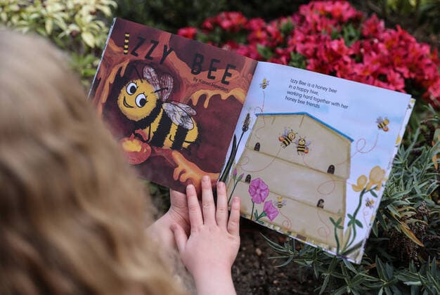 HiPP Organic has released ?Where The Little Things Are?, a plantable book about nature that grows into a nature habitat and tells the story of the creatures that help HiPP?s organic farms. Research from HiPP Organic has revealed that over half (57%) of parents think their children have a better understanding on how to protect the environment than they do, with recycling (44%), global warming (35%) and pollution (28%) being the practises parents are least knowledgeable about. The findings suggest that youngsters are so clued up that over half (52%) of all parents have been taught something new about the changing environment by their children, with kids becoming aware of environmental issues as young as 5 years old (12%). The research Copyright: xx 40758715 EDITORIAL USE ONLY. NOT FOR USE BY NEWSPAPERS BASED IN THE UK.
