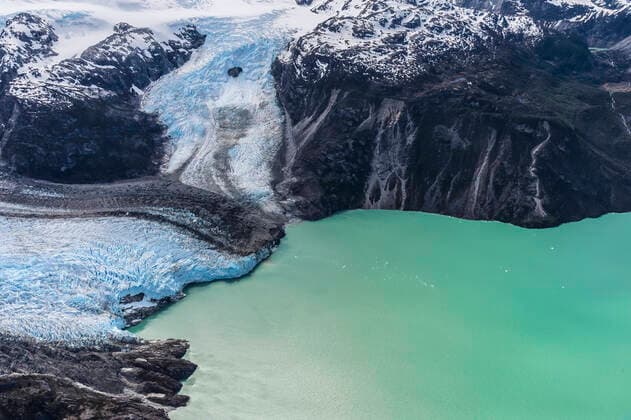 Northern Patagonian Ice Field, aerial view, Laguna San Rafael National Park, Aysen Region, Patagonia, Chile, South America Copyright: G&MxTherin-Weise 1131-1512
