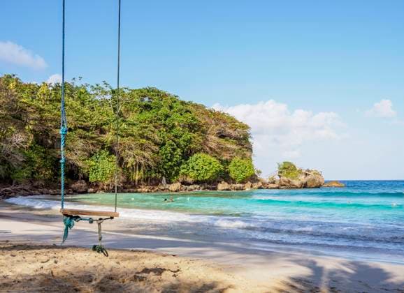 Boston Beach, Lynches Bay, Portland Parish, Jamaica, West Indies, Caribbean, Central America Copyright: KarolxKozlowski 1245-1978