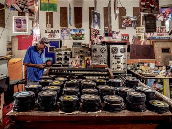 Randy s Recording Studio, Downtown, Kingston, Kingston Parish, Jamaica, West Indies, Caribbean, Central America Copyright: KarolxKozlowski 1245-1956 Editorial Use Only
