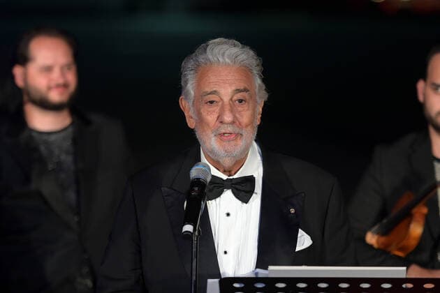 Austrian Music Theatre Award 2020 Austrian Music Theatre Award , at Terminal II of Salzburg Airport The picture shows the Spanish opera singer and lifetime achievement award winner, Placido Domingo, during his acceptance speech after the award ceremony 2020 Austrian Music Theatre Award 2020 Austrian Music Theatre Award , at Terminal II of Salzburg Airport