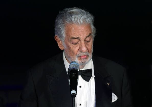 Austrian Music Theatre Award 2020 Austrian Music Theatre Award , at Terminal II of Salzburg Airport The picture shows the Spanish opera singer and lifetime achievement award winner, Placido Domingo, during his acceptance speech after the award ceremony 2020 Austrian Music Theatre Award 2020 Austrian Music Theatre Award , at Terminal II of Salzburg Airport
