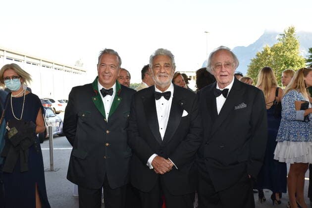 Herbert Kippert, singer, artist, Placido Domingo, Rene Kollo, Austrian Music Theatre Prize, Gala, Terminal 2, Salzburg 2020,