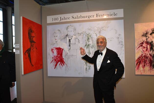 Placido Domingo, Austrian Music Theatre Prize, Gala, Terminal 2, Salzburg 2020,