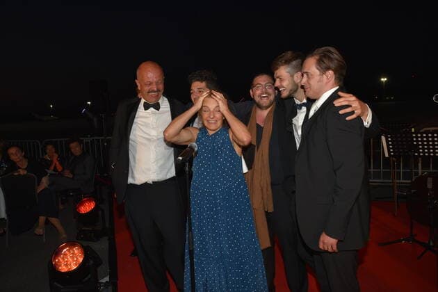 Isabel von Karajan, Crew, Best Premiere, Stillhang, Festspiele Erl, Austrian Music Theatre Award, Gala, Terminal 2, Salzburg 2020,