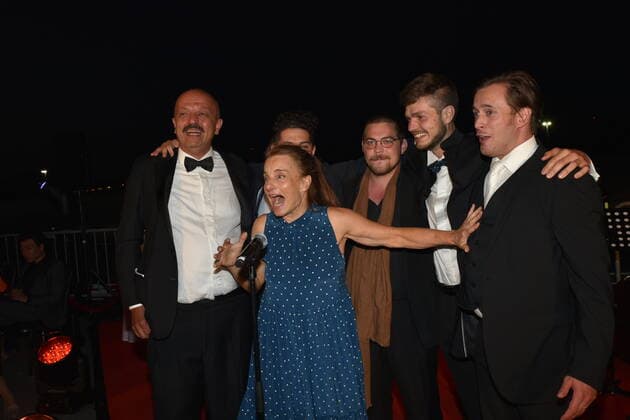 Isabel von Karajan, Crew, Best Premiere, Stillhang, Festspiele Erl, Austrian Music Theatre Award, Gala, Terminal 2, Salzburg 2020,