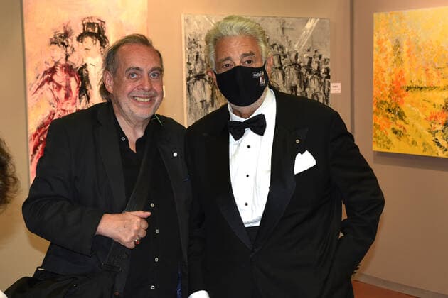 Manfred Siebinger, Placido Domingo, Austrian Music Theatre Prize, Gala, Terminal 2, Salzburg 2020,