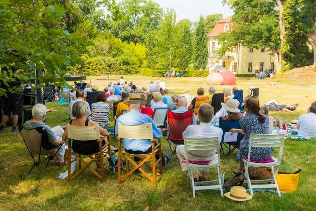 Proschwitz Proschwitz Music Picnic A concert as part of the Moritzburg Festival Proschwitz Saxony GERMANY