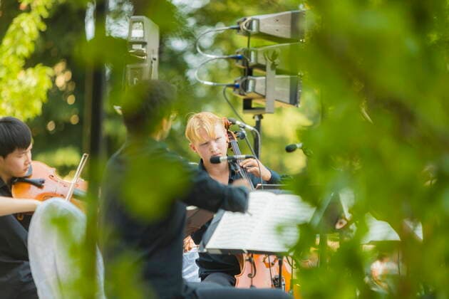 Proschwitz Proschwitz Music Picnic A concert as part of the Moritzburg Festival Proschwitz Saxony GERMANY