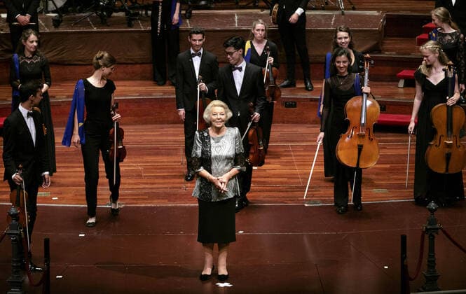 Bilder des Jahres 2020, Entertainment 08 August Entertainment Themen der Woche KW33 News Bilder des Tages 16-08-2020 Amsterdam Princess Beatrix attended the concert of the European Union Youth Orchestra in the Royal Concertgebouw in Amsterdam. The European Union Youth Orchestra (EUYO) is the youth orchestra of the European Union. The orchestra was founded in 1976 to promote cultural cooperation, unity and friendship among European youth. It offers young talented musicians the opportunity to gain international experience in collaboration with famous conductors and soloists.  Copyright: xPPEx