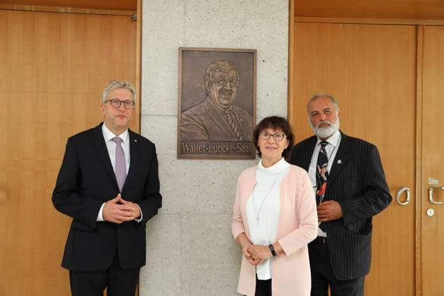 In memory of Kassels District President Walter Luebcke Lübcke, who was presumably murdered by a right-wing extremist on Ju Copyright: epd-bild AndreasxFischer EDITORIAL USE ONLY