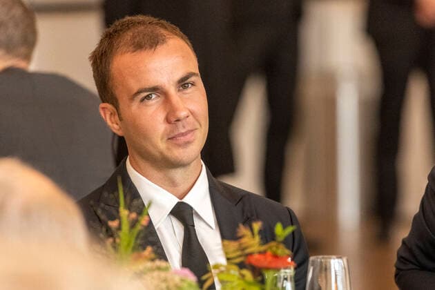 Award of the Order of Merit of the State of North Rhine-Westphalia on 23 August 2020 in the Flora Cologne Order bearer Mario Götze at the audien