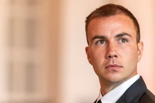 Award of the Order of Merit of the State of North Rhine-Westphalia on 23 August 2020 in the Flora Cologne Order bearer Mario Götze at the audien