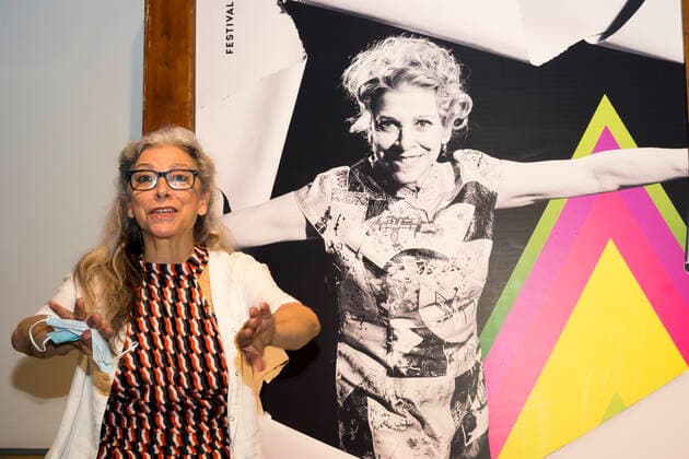 Malaga Film Festival gives Biznaga Ciudad del Paraiso award to actress Kiti Manver. August 24 2020. (Alterphotos Francis Gonzalez) (2020082406)