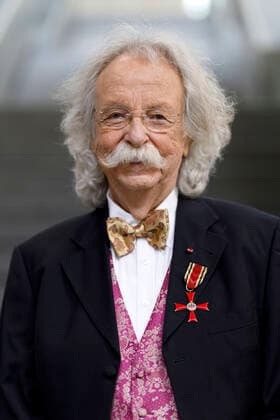 Jean Pütz bei der Auszeichnung mit dem Bundesverdienstorden im Rathaus. Köln, 24.08.2020 *** Jean Pütz at the award of the Order of Merit of the Federal Republic of Germany in Cologne City Hall, 24 08 2020 Foto:xC.xHardtx xFuturexImage