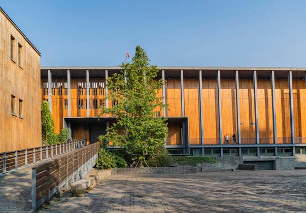 Architektur von Wang Shu Ningbo Museum of Fine Arts  651714480674832396