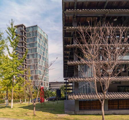 Architektur von Wang Shu Xiangshan Campus of China Academy of Fine Arts  652565416779972612