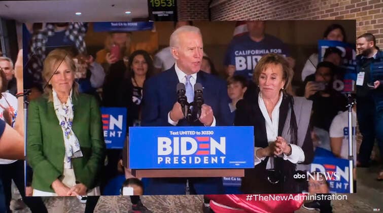 August 30, 2020 - Wilmington, Delaware, U.S. - A screen grab from a new 30-second ad by the Biden Harris campaign entitled Everybody Vote that ran during the 2020 MTV Video Music Awards tonight. It was one of two spots on the awards show aimed at pointing younger voters towards voting and supporting the Democratic ticket. Wilmington U.S. - ZUMAce6_ 20200830_zaf_ce6_006 Copyright: xBidenxForxPresidentx