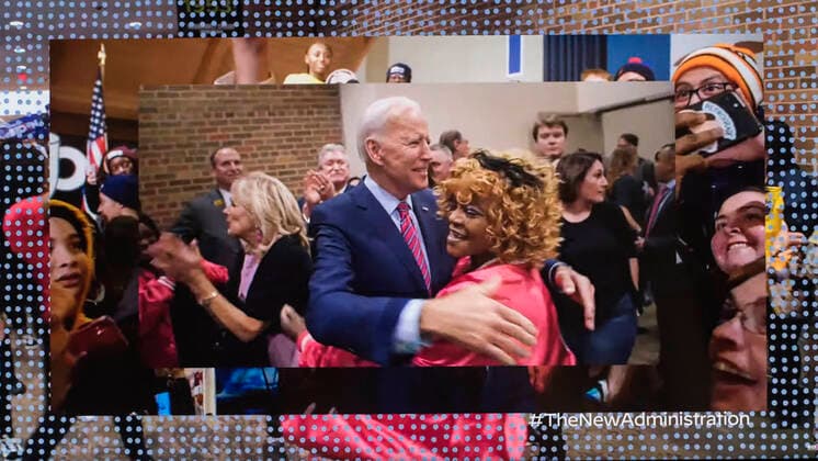 August 30, 2020 - Wilmington, Delaware, U.S. - A screen grab from a new 30-second ad by the Biden Harris campaign entitled Everybody Vote that ran during the 2020 MTV Video Music Awards tonight. It was one of two spots on the awards show aimed at pointing younger voters towards voting and supporting the Democratic ticket. Wilmington U.S. - ZUMAce6_ 20200830_zaf_ce6_007 Copyright: xBidenxForxPresidentx
