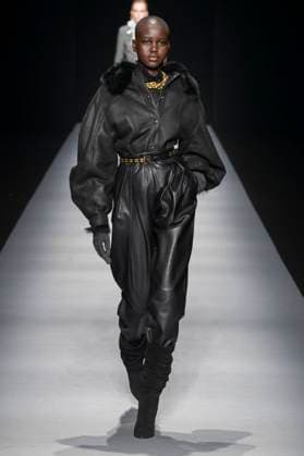 A model walking the runway during the Alberta Ferretti Fall 2020 show during Milan Fashion Week - Feb 19, 2020 - MFW: Alberta Ferretti Fall 2020, Milan Italy  Copyright: xSHOWbitx h_207572759