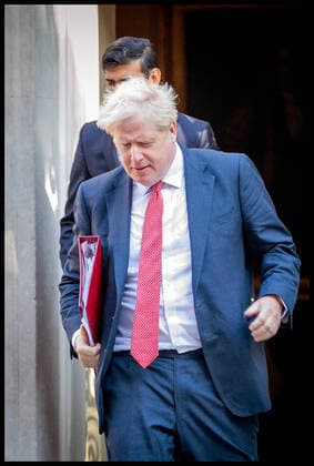 . 01 09 2020. London, United Kingdom. Cabinet Meeting. Prime Minister Boris Johnson & Chancellor Rishi Sunak attend Cabinet Meeting.  xMartynxWheatleyx xi-Imagesx IIM-21553-0025