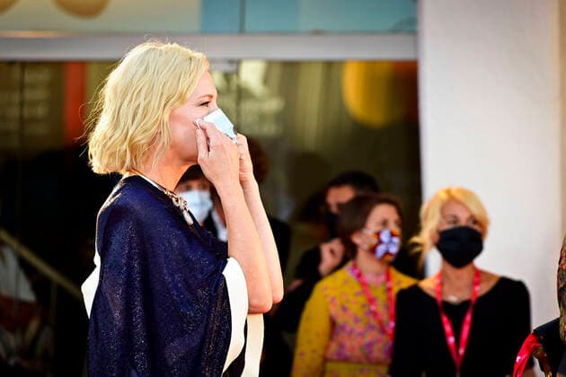 Photo IPP Daniele Cifala™ 02 09 2020 Lacci Red Carpet And Opening Ceremony Red Carpet Arrivals The 77th Venice Film Festival 77 Mostra Internazionale d™Arte Cinematografica in the photo Cate Blanchett wearing the mask  0