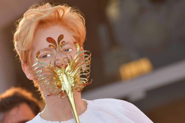 Entertainment Themen der Woche KW36 Entertainment Bilder des Tages Mostra. 77eme Festival du Film de Venise. Soiree d ouverture. 77th Venizia Film Festival. 2020 Mostra. Opening on red Carpet 259575 2020-09-02 Venise Italie Swinton, Tilda  Copyright: xEricxCatarinax STAR_259575_044