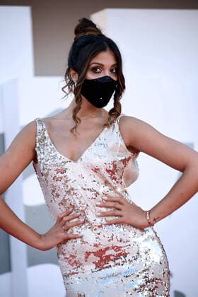 77th Venice Film Festival 2020, film Lacci Red Carpet And Opening Ceremony Red Carpet Arrivals Pictured: Guest  Copyright: xAlbertoxTerenghi Venice2020x xIPx xVenezia2020x