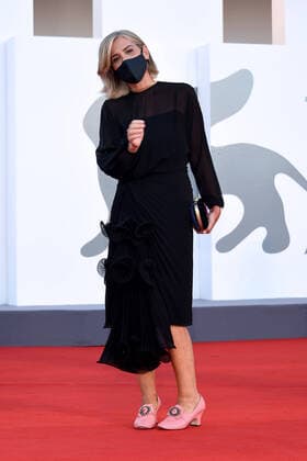 77th Venice Film Festival 2020, film Lacci Red Carpet And Opening Ceremony Red Carpet Arrivals Pictured: Francesca Comencini  Copyright: xAlbertoxTerenghi Venice2020x xIPx xVenezia2020x