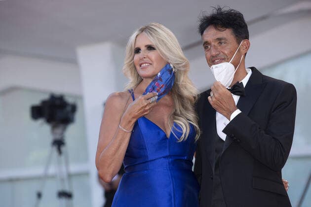 77th Venice Film Festival: Opening Ceremony Red Carpet Featuring: Giulio Base, Tiziana Rocca Where: Venice, Italy When: 02 Sep 2020 Credit: KIKA Press Cover Images **NOT AVAILABLE FOR PUBLICATION IN ITALY** Copyright: xAndreaxRaffinx 40823922 EDITORIAL USE ONLY. NOT FOR USE BY NEWSPAPERS BASED IN THE UK.