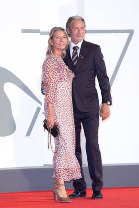 September 6, 2020, Venice, Italy: Hanne Jacobsen and Mads Mikkelsen, Premio Kineo, 77th Venice Film Festival in Venice, Italy on September 05, 2020. Ron Crusow imageSPACE Venice Italy - ZUMAs181 20200906_zea_s181_004 Copyright: xImagespacex