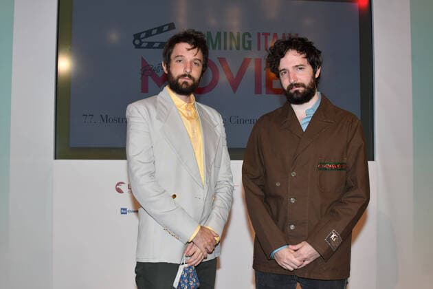 77th Venice Film Festival 2020, Conference Press of Best Movie award. Pictured Fratelli D™innocenzo  Copyright: xManuelexMangiarottix xIPAx xManuelexMangiarottix xVeneziax20x