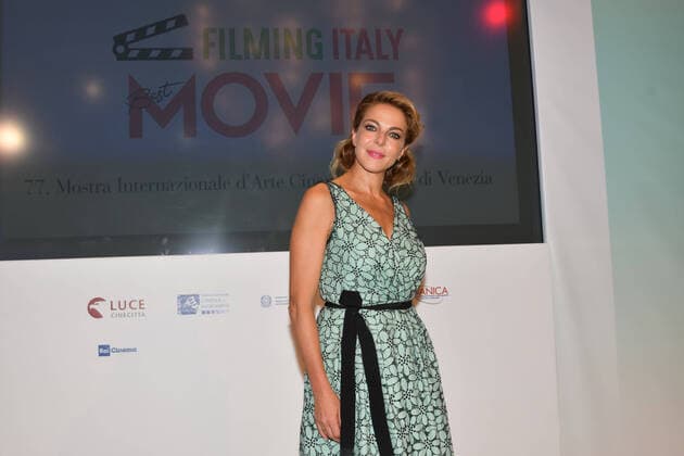 77th Venice Film Festival 2020, Conference Press of Best Movie award. Pictured Claudia Gerini  Copyright: xManuelexMangiarottix xIPAx xManuelexMangiarottix xVeneziax20x