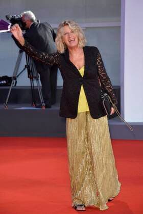 77th Venice Film Festival 2020, Red Carpet. Filming Italy Award. Pictured Angela Finocchiaro  Copyright: xSimonexComix xIPAx xVeneziax2020x