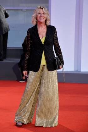 77th Venice Film Festival 2020, Red Carpet. Filming Italy Award. Pictured Angela Finocchiaro  Copyright: xSimonexComix xIPAx xVeneziax2020x