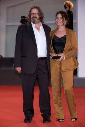 77th Venice Film Festival 2020, Red Carpet Filming Italy Award. Pictured: Giuseppe Battiston  Copyright: xAlbertoxTerenghi Venice2020x xIPx xVenezia2020x